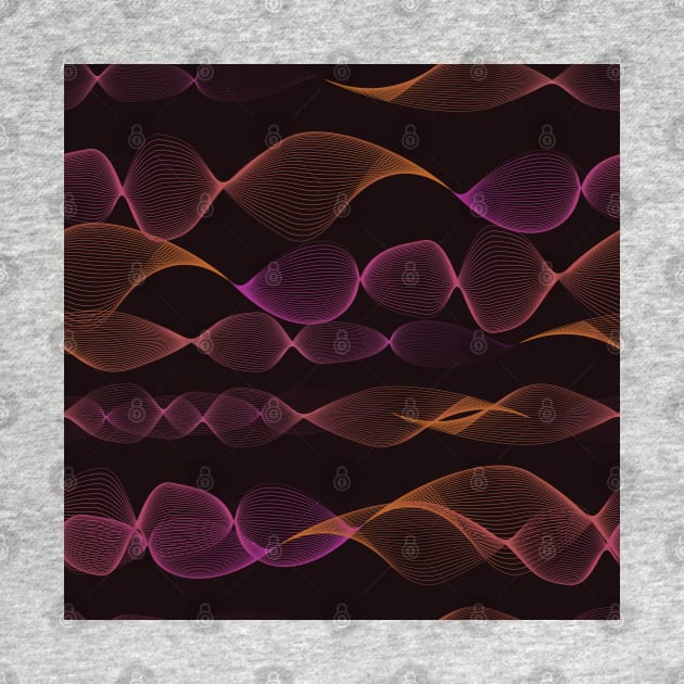 Abstract waves pattern by Chigurena